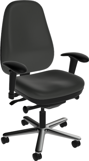 Sitmatic Alpha™ 450 LB 24/7 Synchro Task Chair with Seat Depth Adjustment