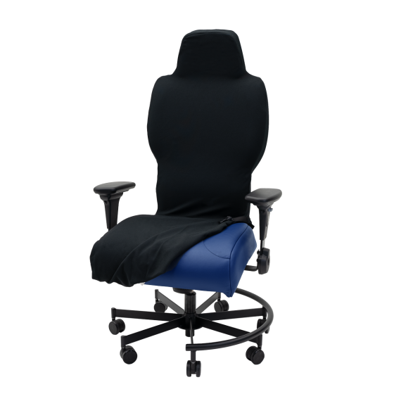 Concept Seating 3142 Slip Cover, Black - One Piece