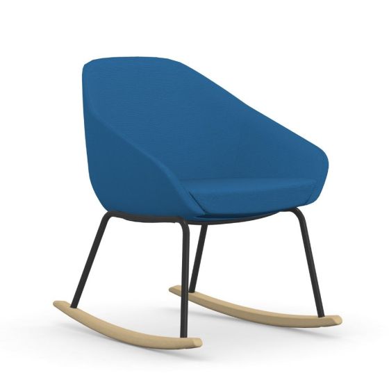 9to5 Seating Jax 300 LB Side Chair with Rocker Base
