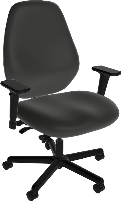 Sitmatic GoodFit® 550 LB 24/7 Adjustable High Back Task Chair with Rocking & Seat Depth Adjustment