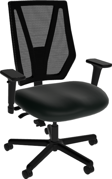 Sitmatic GoodFit® 550 LB 24/7 Adjustable Mesh Back Task Chair with Rocking & Seat Depth Adjustment