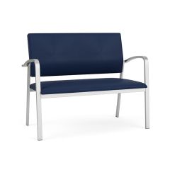 Lesro Newport® 550 LB Steel Guest Loveseat