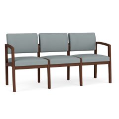 Lesro Lenox Wood® Heavy Duty 3 Seat Sofa