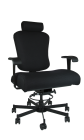 Concept Seating Bariatric 800 LB 24/7 Multi-Shift Heavy Use Office Chair with Headrest - Model 3156HR-BAR
