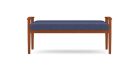 Lesro Amherst Wood® 2 Seat Bench