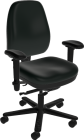 Sitmatic Beta² Medium Back Office Chair with Adjustable Arms & Seat Slider